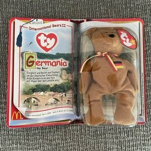 Germania TY Teenie Beanie Baby collectible from International Bears II